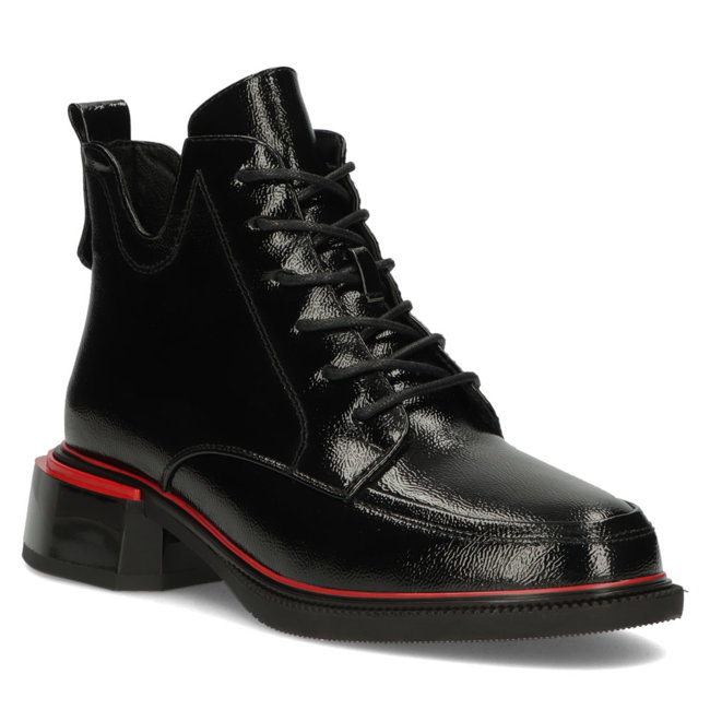 Černé boty Filippo DBT4112/22 BK