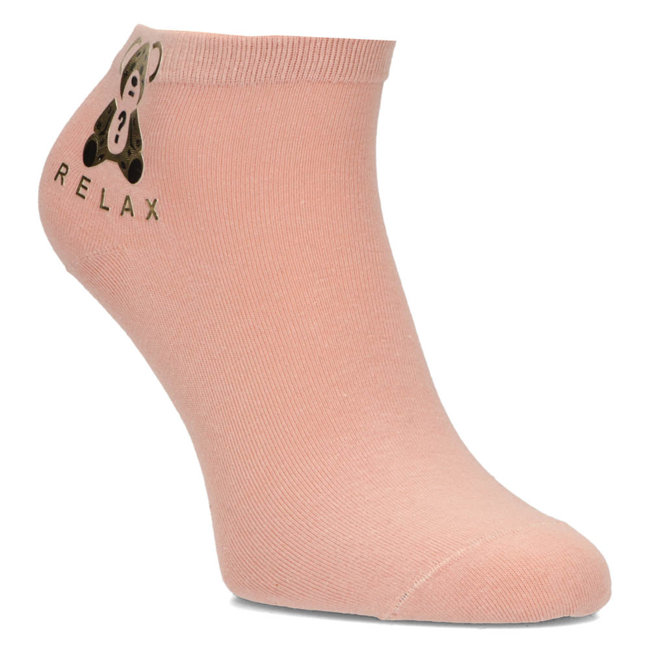 Růžové dámské ponožky