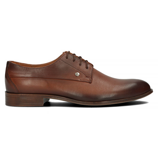 Kožené boty Filippo F56-150-52 hnědá