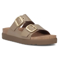 Taupe pantofle Yokono TUNEZ-130