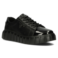 Kožené sneakersy Filippo DP4138/22 BK černé