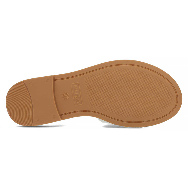 Bílé sandály Filippo DS3702/22 WH