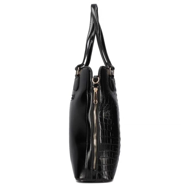 Černá kabelka shopper noir essence