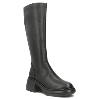 Černé kožené kozačky Filippo DKZ8168/26 BK