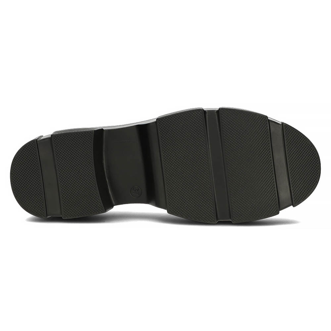 Bílé kožené boty Filippo DP3695/22 WH BK