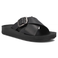 Černé pantofle Filippo DK6891/26 BK