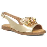 Zlaté sandály Filippo DS7892/26 GO