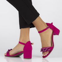 Sandály Filippo DS3708/22 FH fuchsie