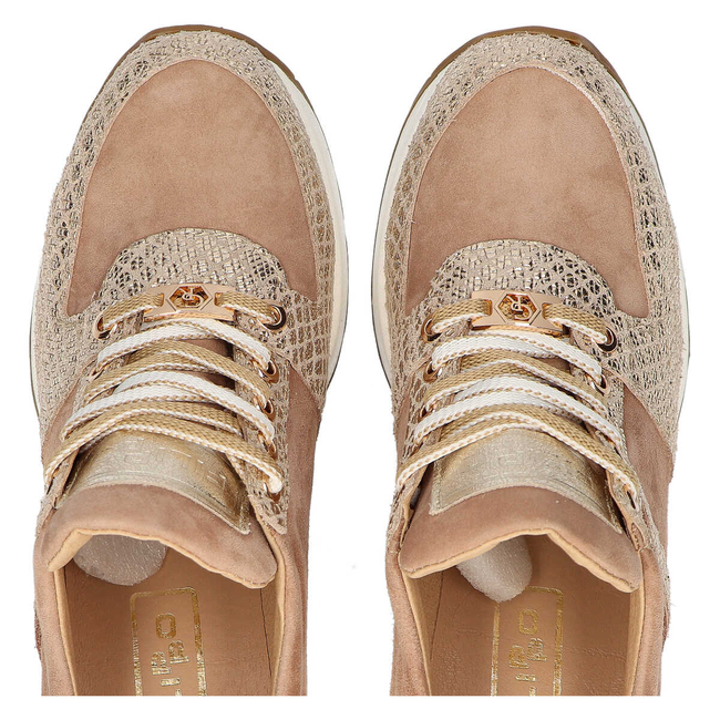 Polobotky Filippo 020 Beige A1/Golden T1