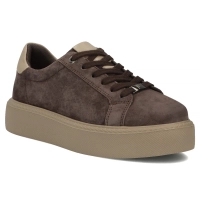 Hnědé kožené tenisky Filippo DP6119/26 BR BE