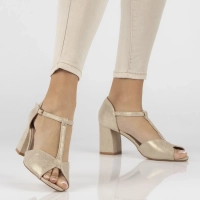 Zlaté sandály Filippo DS7901/26 GO