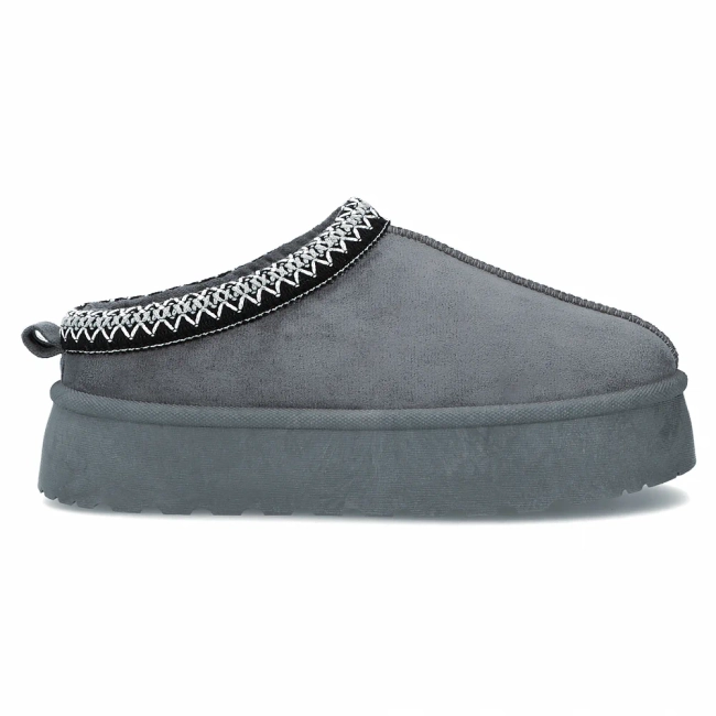 Šedé bačkory Filippo DK6662/24 GR