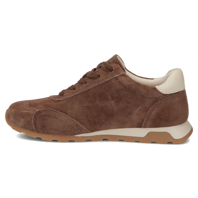 Hnědé kožené tenisky Filippo DP7962/26 BR