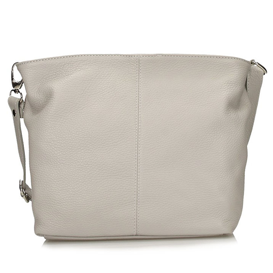 Toscanio Leather bag 211 světle šedá