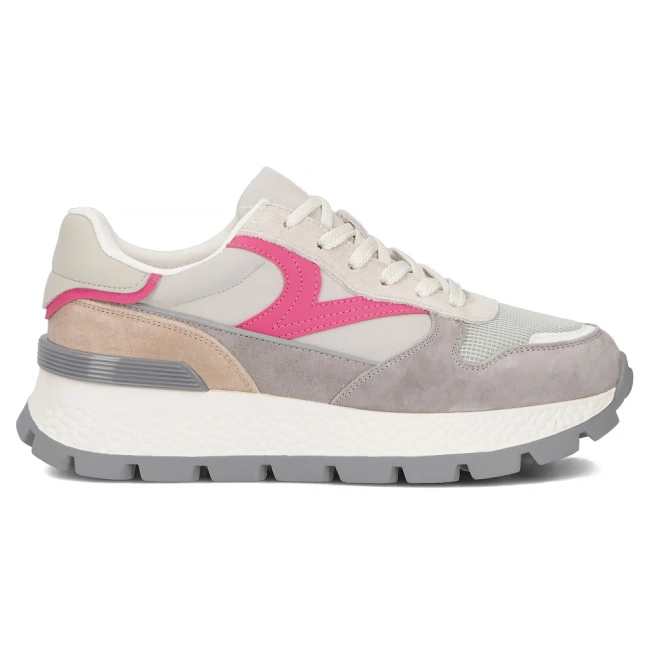 Šedé kožené sneakersy Filippo DP7070/25 GR