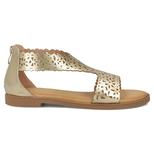 Zlaté sandály Filippo DS7889/26 GO