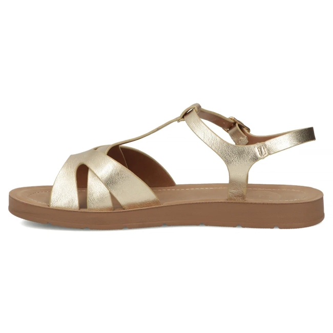 Zlaté sandály Filippo DS7902/26 GO
