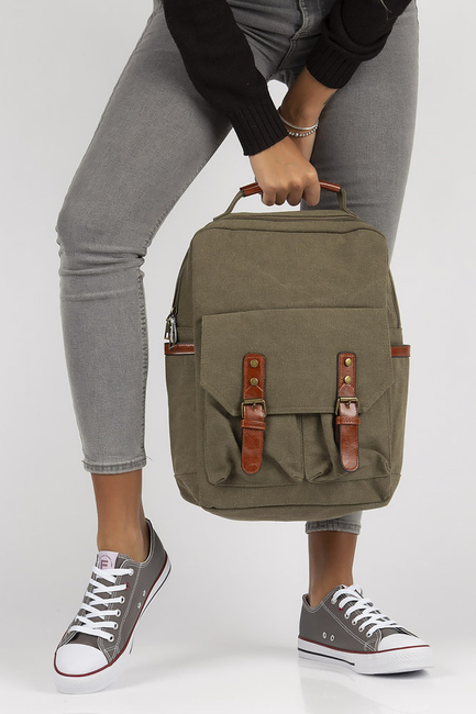 Batoh Ines Delaure 1682683 khaki