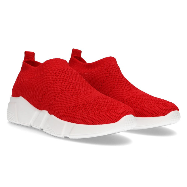 Červené dámské sneakersy Filippo DTN2182/21 RD