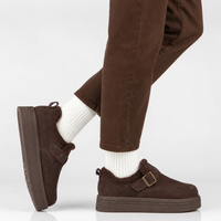 Tmavě hnědé kožené tenisky Filippo DP7946/26 D BR