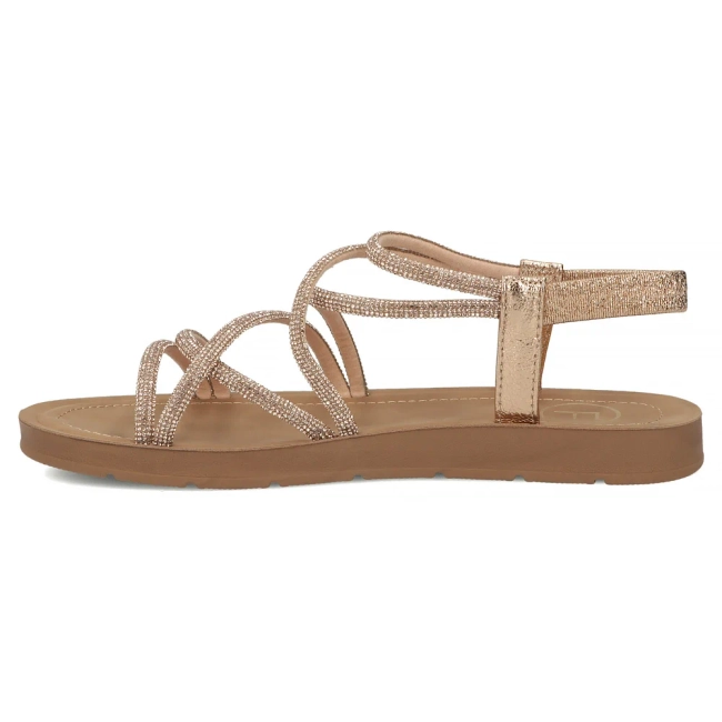 Zlaté sandály Filippo DS6884/26 GO