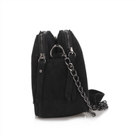 Kabelka Toscanio Suede A258 Suede černá