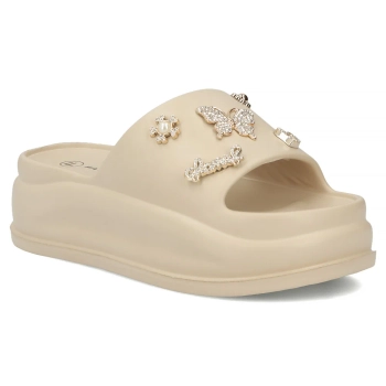 Béžové pantofle Filippo DK7913/26 BE