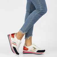 Bílé kožené sneakersy Filippo DP1414 /22 WH