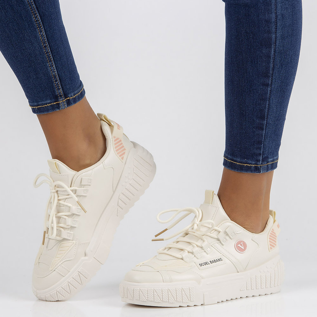Sneakersy Filippo LA198P BE béžové
