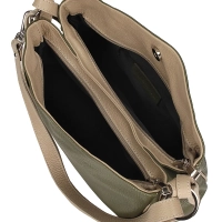 Zelená kabelka Toscanio Shopper  F22