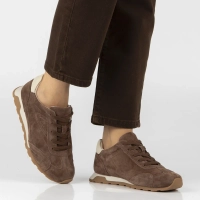Hnědé kožené tenisky Filippo DP7962/26 BR