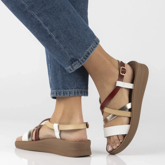 Bílé sandály Filippo DS7904/26 WH