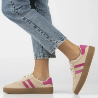 Béžové kožené sneakersy Filippo DP6764/25 BE FH