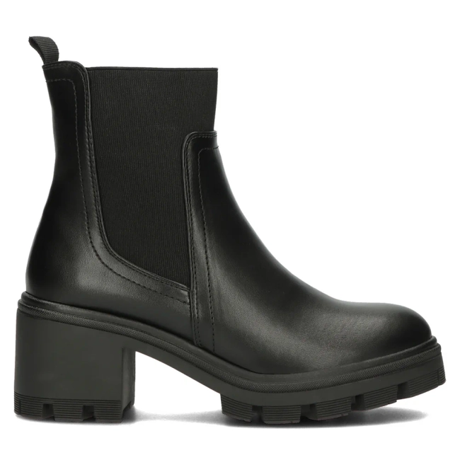 Černé kotníkové boty Filippo DBT4973/23 BK