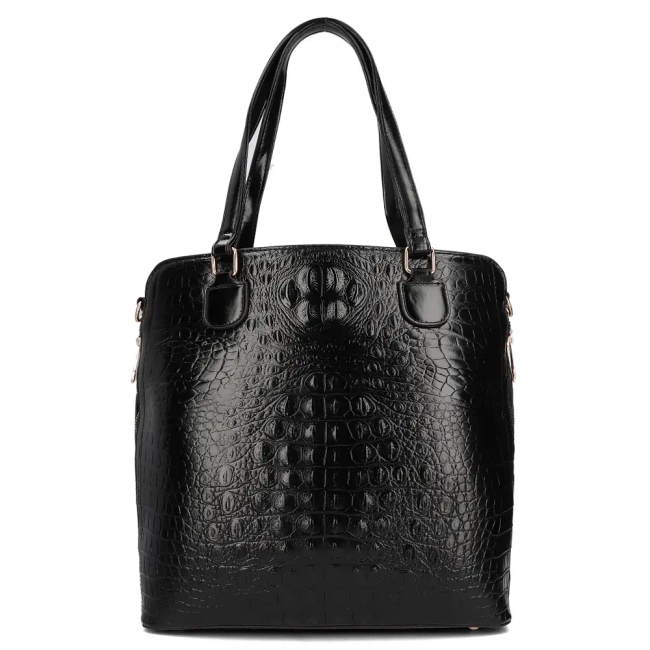 Černá kabelka shopper noir essence