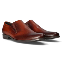 Polobotky boty AZ-6048 hnědé