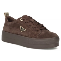 Hnědé kožené polobotky Filippo DP3533/26 D BR