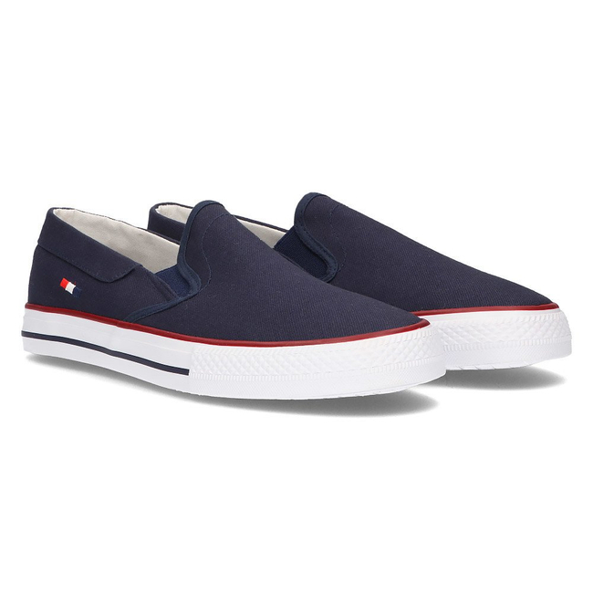 Slip-on tenisky Filippo Mtn210/21 Nv tmavě modré