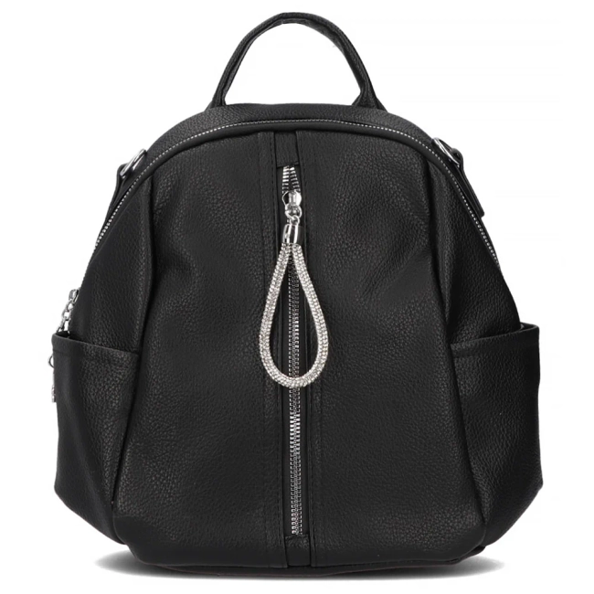 Černý batoh black glam